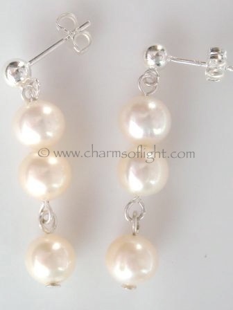 Freshwater Pearl earrings